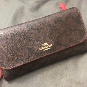 Coach long wallet